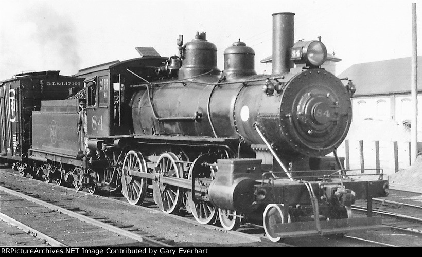 DTI 4-6-0 #84 - Detroit, Toledo & Ironton